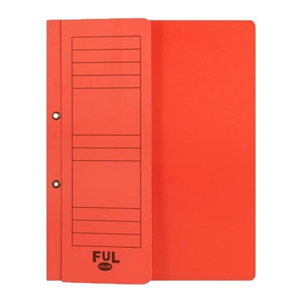 Fulsa Lüx Renkli Yarım Kapak Telli Dosya