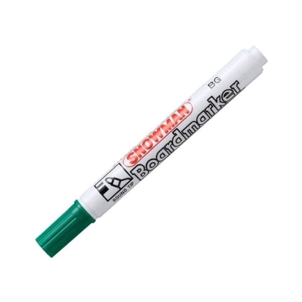 Snowman BG-12Y Alkol Esaslı Yeşil Beyaz Tahta Kalemi