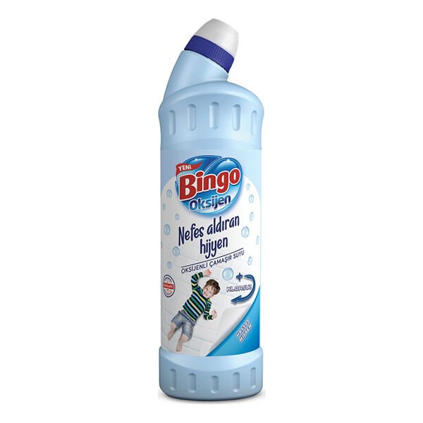 Bingo 750 ml Limon Kokulu Oksijen Çamaşır Suyu