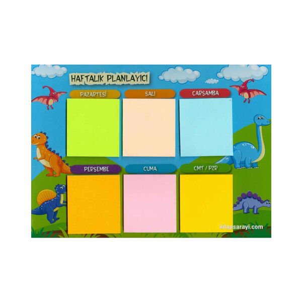 Notyaz BH-3679 Başarı Haftalık Plan