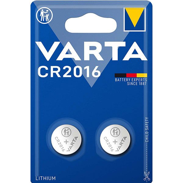 Varta CR 2016 2li Blister