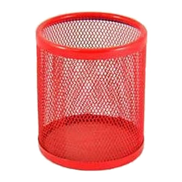 Gıpta F0080 Metal Kımızı Yuvarlak Kalemlik