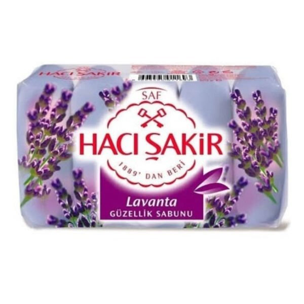 Hacı Şakir 5x70 gr Saray Lavanta Güzellik Sabunu