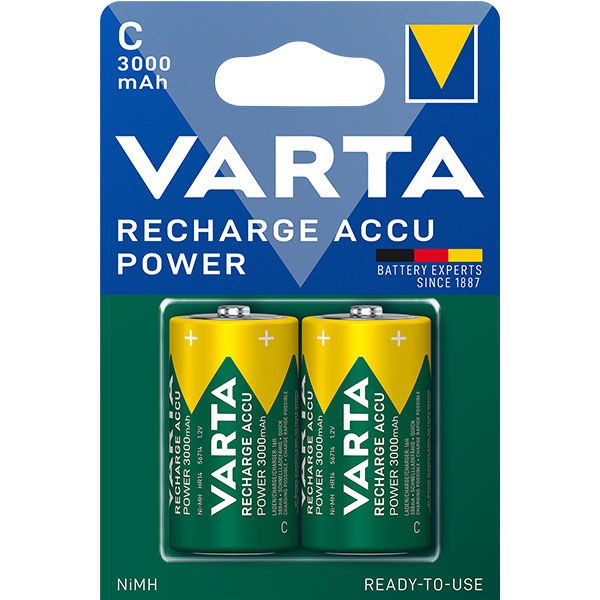 Varta 56714 3000 Mah C Boy Şarj Edilebilir Pil