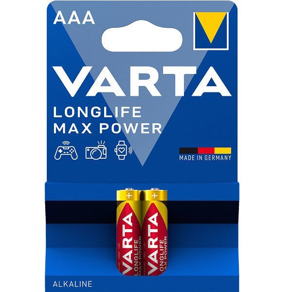 Varta Longlife Power 2li AAA İnce Pil