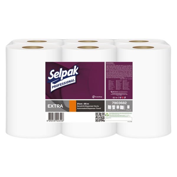 Selpak 21 cm 85 mt Profesyonel Sensörlü Hareketli Havlu