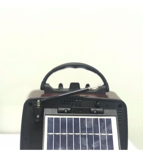 Everton Rt-845 Güneş Enerjili Panelli Bluetooth Fm-usb-Tf Card-Aux Nostaljik Radyo