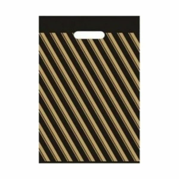 Vural Takviyeli Poşet Diagonal Çizgili 2 No 26 Cm x 38 Cm