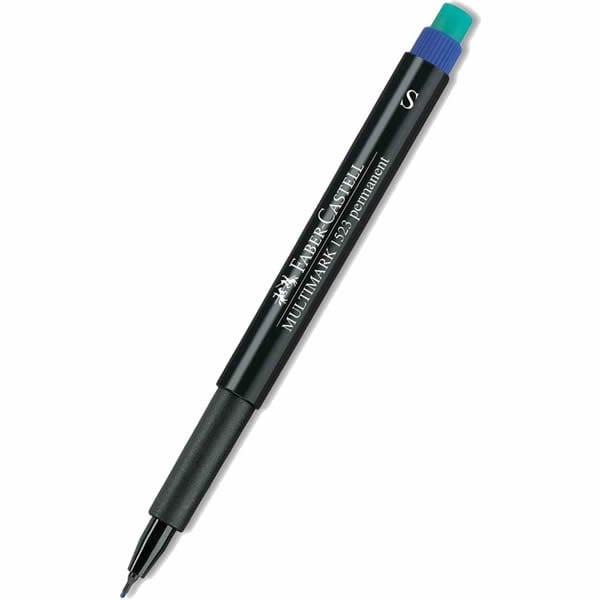 Faber Castell Permanent S Mavi Asetat Kalemi