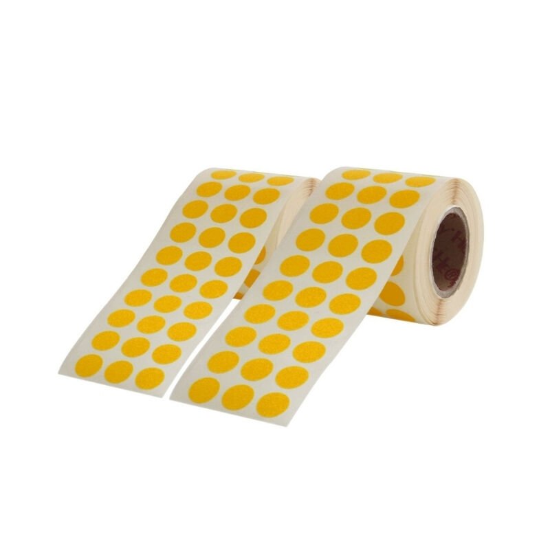 Herboy 30mm Turuncu Nokta Etiket 2000li