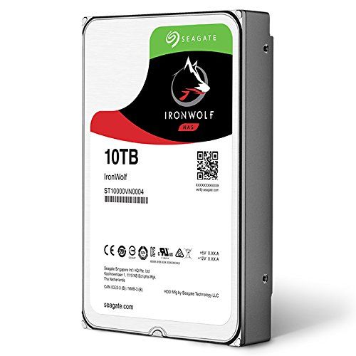 Seagate 10TB Ironwolf ST10000VN0008 3.5'' 256MB 7200 Rpm Nas Disk Harddisk