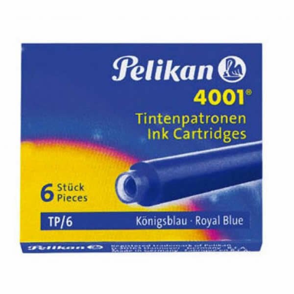 Pelikan 4001 Küçük Mavi Dolma Kalem Kartuşu