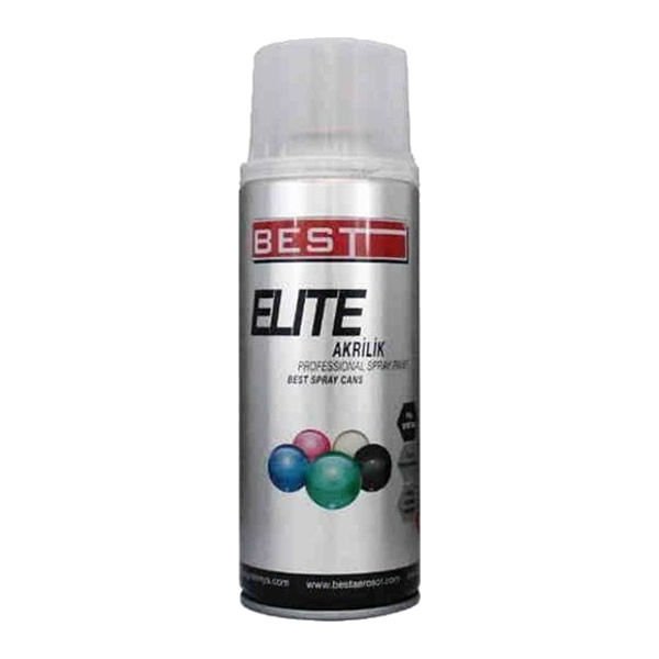 Best 400 ml Mat Siyah Takviyeli Sprey Boya