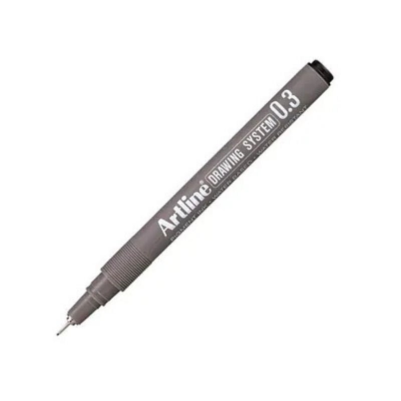 Artline Çizim Kalemi 0.3 MM Siyah EK233