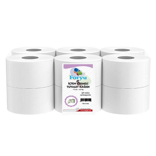Foryu Mini İçten Çekme Tuvalet Kağıdı 2Katlı 12li