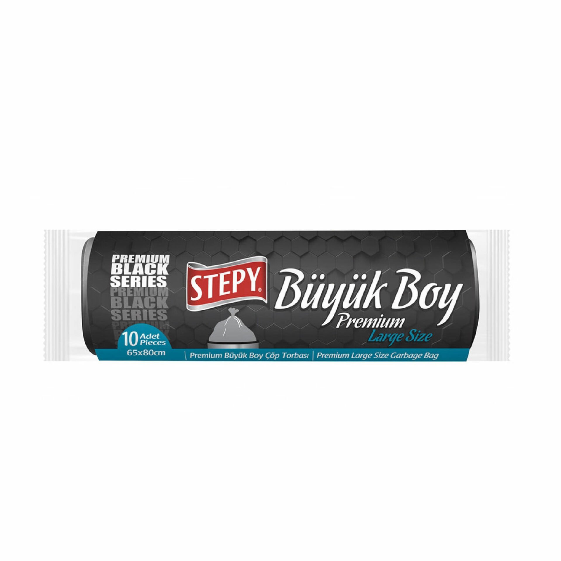 Stepy 65x80 cm Premium Büyük Boy Çöp Torbası