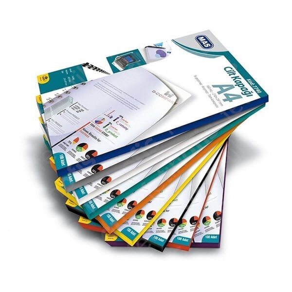 Mas 774006 A4 100 lü Yeşil Cilt Kapağı