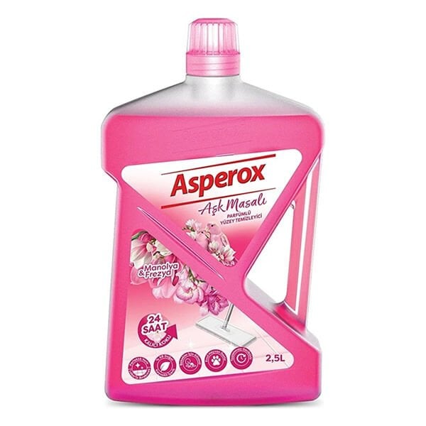 Asperox 2,5 lt Aşk Masalı Pembe Yüzey Temizleyici