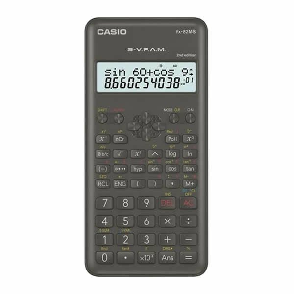 Casio FX-82MS 2.Versiyon Bilimsel Fonksiyonlu Hesap Makinesi