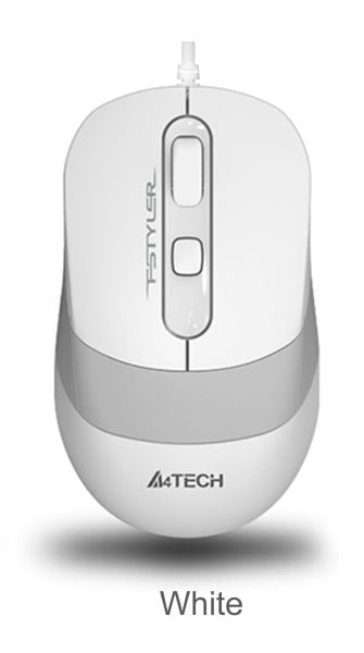 A4 Tech Fm10 Usb Fstyler Beyaz Optik 1600 Dpı Mouse
