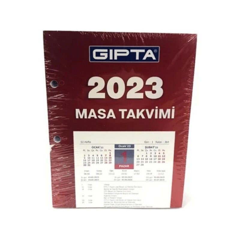 Pars Ymt-105 10x12 Yapraklı Masa Takvimi