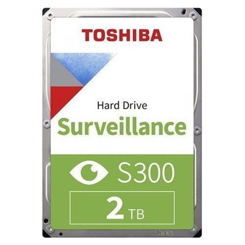 Toshiba 2TB  HDWT720UZSVA S300 5400 Sata3 128M 7-24   Güvenlik Harddisk