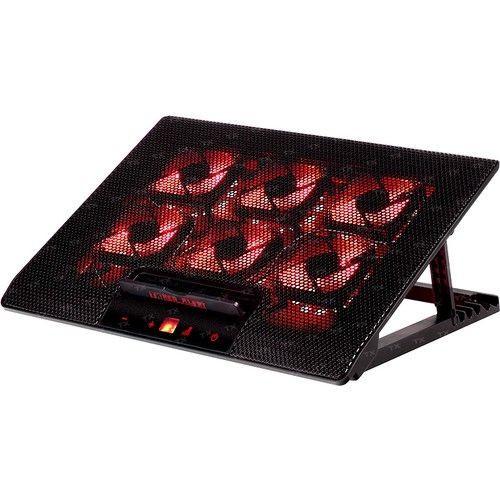 TX ACNBE600 Ergo600 6x LED FANlı 6 x Yükseklik Ayarlı, 2 x USB 9''-17'' Notebook Soğutucu ve Stand