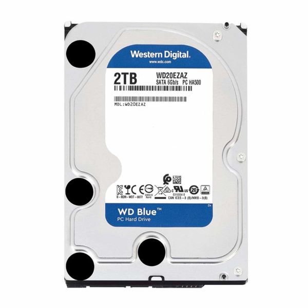 Wd 2Tb Blue 5400Rpm 3.5'' Sataııı 256Mb Wd20Ezaz Harddisk