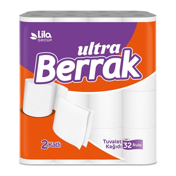 Berrak 501550 Ultra Tuvalet Kağıdı 2 Katlı 32li