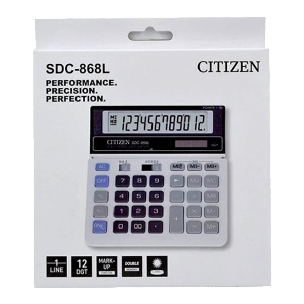 Citizen SDC-868L Büyük Hesap Makinesi