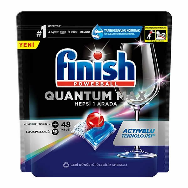 Finish 48 li Quantum Max Bulaşık Makinesi Deterjanı