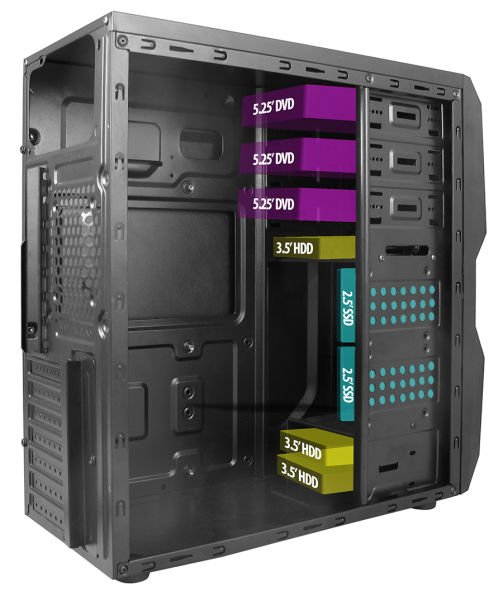 Vento TA-K61 400W FSP Power Supply PC Kasası