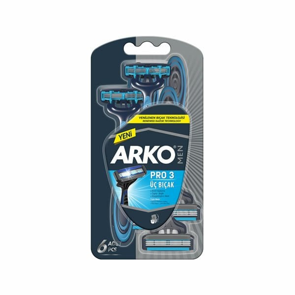 Arko Men Pro3 6 lı Tıraş Bıçağı