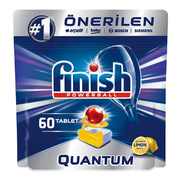 Finish 60 lı Quantum Bulaşık Makinası Tablet