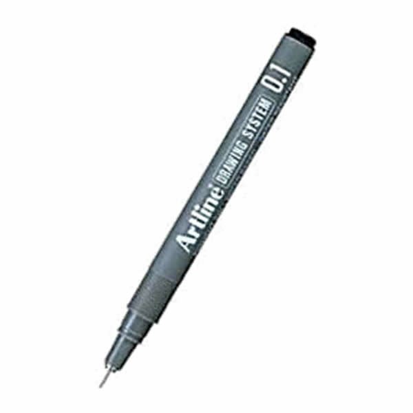Artline Çizim Kalemi 0.1 MM Siyah EK231