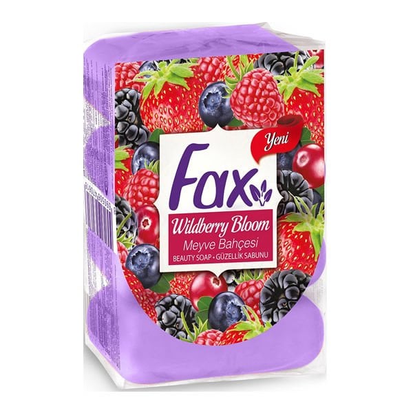 Fax 4x70 gr Yaban Mersini & Meyve Bahçesi Sabun
