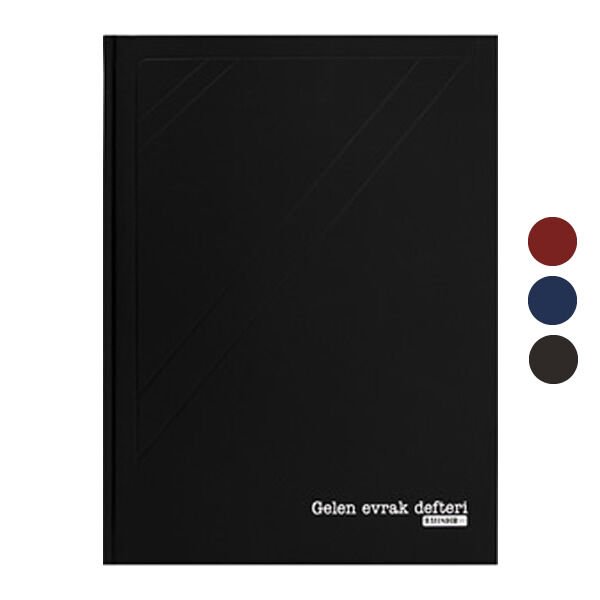 Bayındır BCD0140 24x34 72 Yaprak Gelen Evrak Defteri
