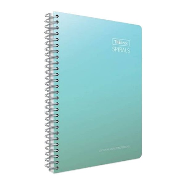 Gıpta Thebook A4 140 Yaprak Kareli Spiralli Sert Kapaklı Defter