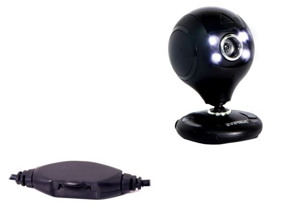 Everest SC-802 Siyah Usb Mikrofonlu Webcam