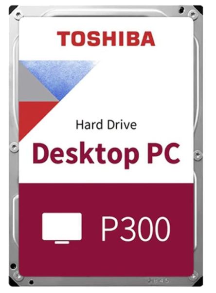Toshiba 6TB 3.5'' P300 HDWD260UZSVA SATA 3.0 5400 RPM Harddisk