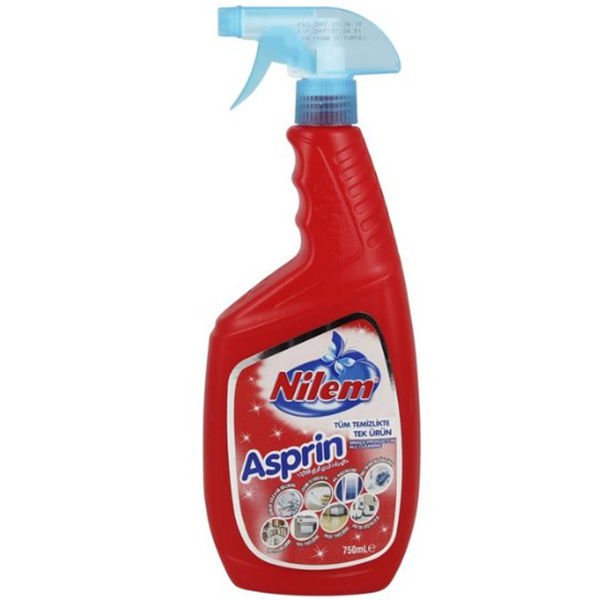Nilem 750 ml Asprin Çok Amaçlı Temizleyici Sprey