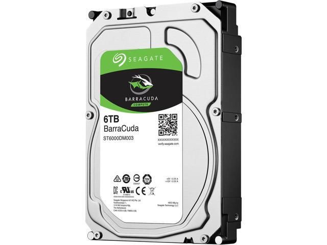 Seagate 6Tb Barracuda 3,5'' 5400Rpm 256Mb Sata 3 Hdd St6000Dm003
