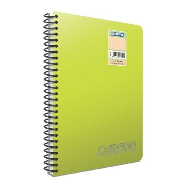 Gıpta Chromo A4 160 Yaprak Kareli Spiralli Defter