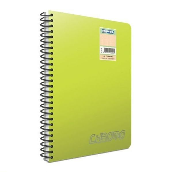 Gıpta Chromo A4 160 Yaprak Kareli Spiralli Defter
