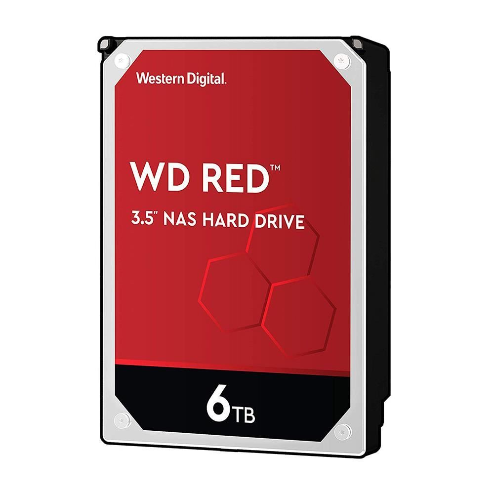 Wd 6Tb WD60EFAX Red 3,5'' 256Mb Sata Iıı 6Gb-S 7-24 Nas Harddisk