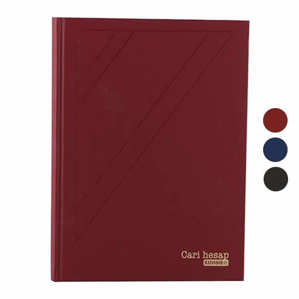 Bayındır BCH3240 17x24 240 Yaprak Dikey Cari Hesap Defteri