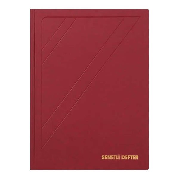 Bayındır BCD2028 20x28 100 Yaprak Senetli Borç Defteri