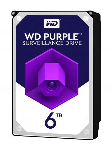 Wd 6Tb Purple 3,5'' 64Mb 5400Rpm Wd60Purz Harddisk
