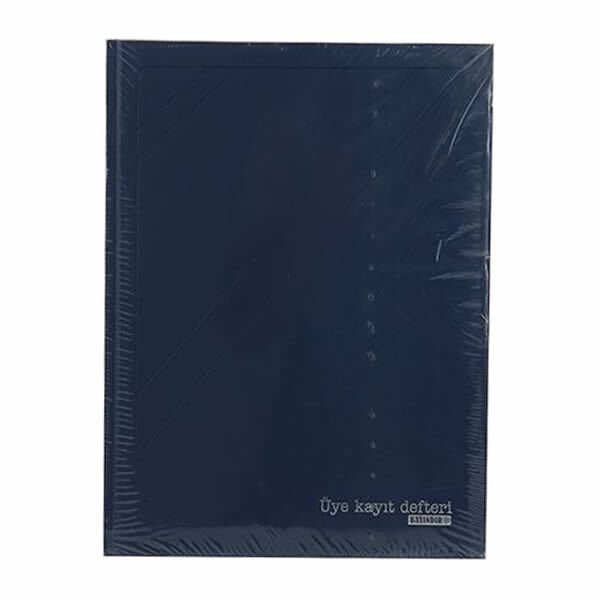 Bayındır BCD0240 24x34 72 Yaprak Üye Kayıt Defteri