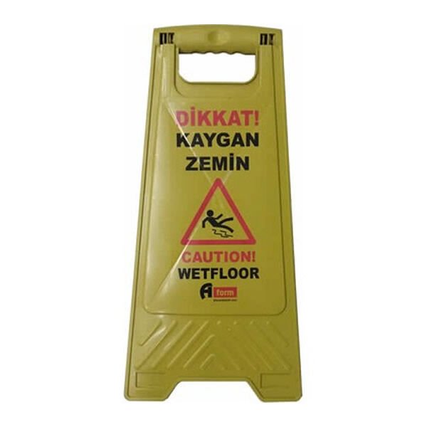 Ofis Natural Kaygan Zemin Uyarı Levhası
